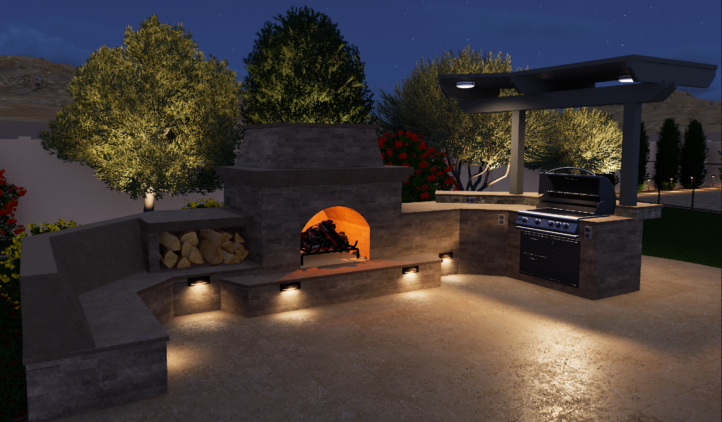 Landscape design renderings and 3D concepts